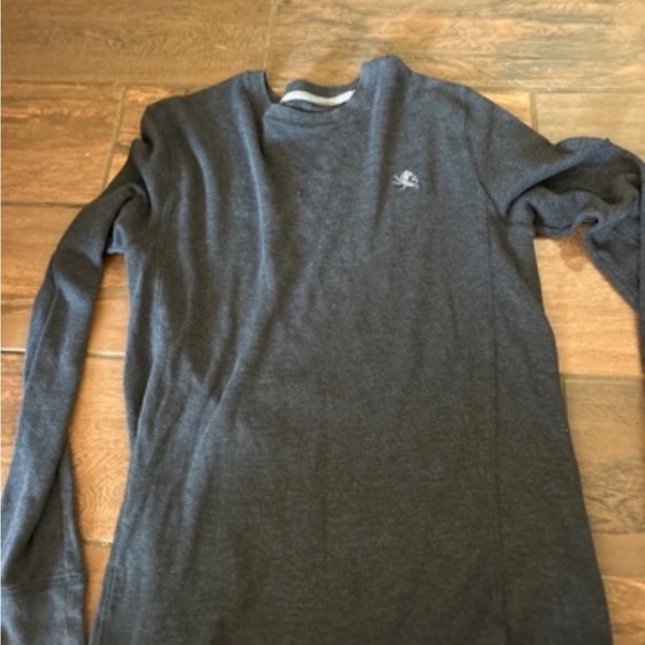 Express Other - Express Men's Dark Charcoal Crewneck Long Sleeve Shirt
